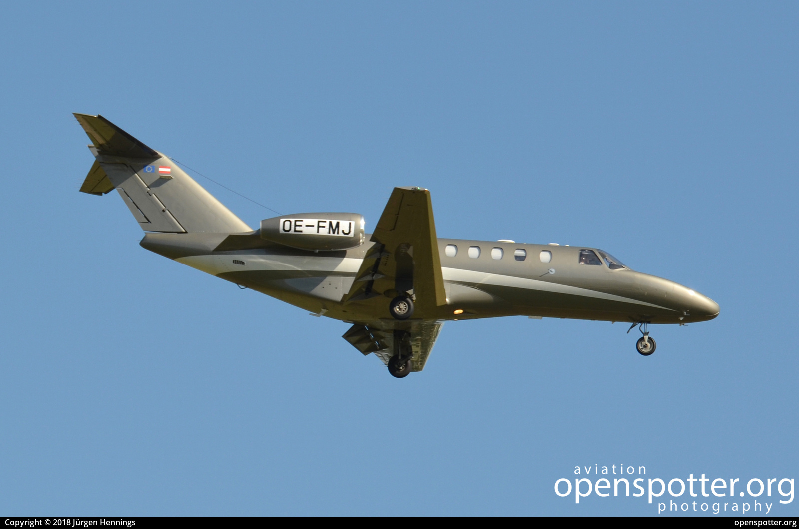 OE-FMJ - Private / Untitled Cessna 525A Citation CJ2 at Berlin-Schönefeld International Airport (SXF/EDDB) taken by Jürgen Hennings | openspotter.org | ID: 55701