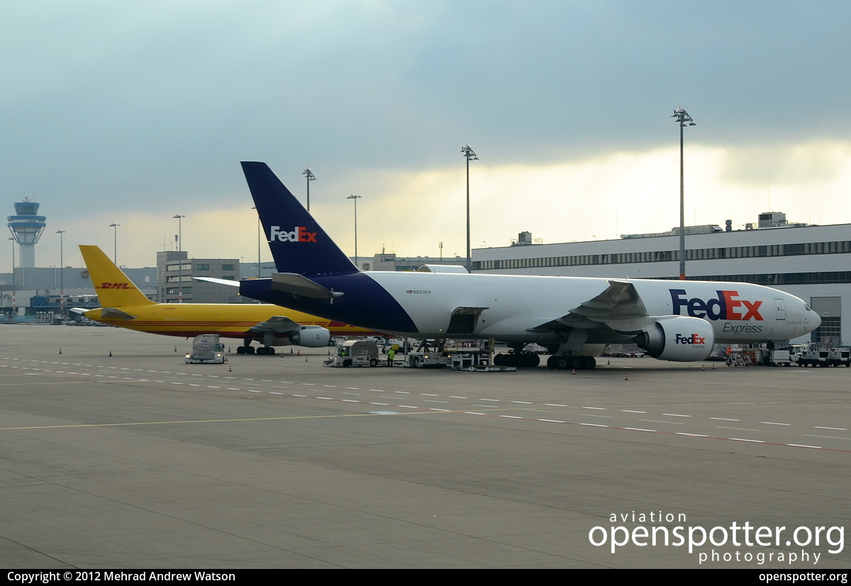 N853FD - Federal Express Boeing 777-FS2 at Cologne Bonn Airport (Köln/Bonn - Konrad Adenauer) (CGN/EDDK) taken by Mehrad Andrew Watson | openspotter.org | ID: 4996