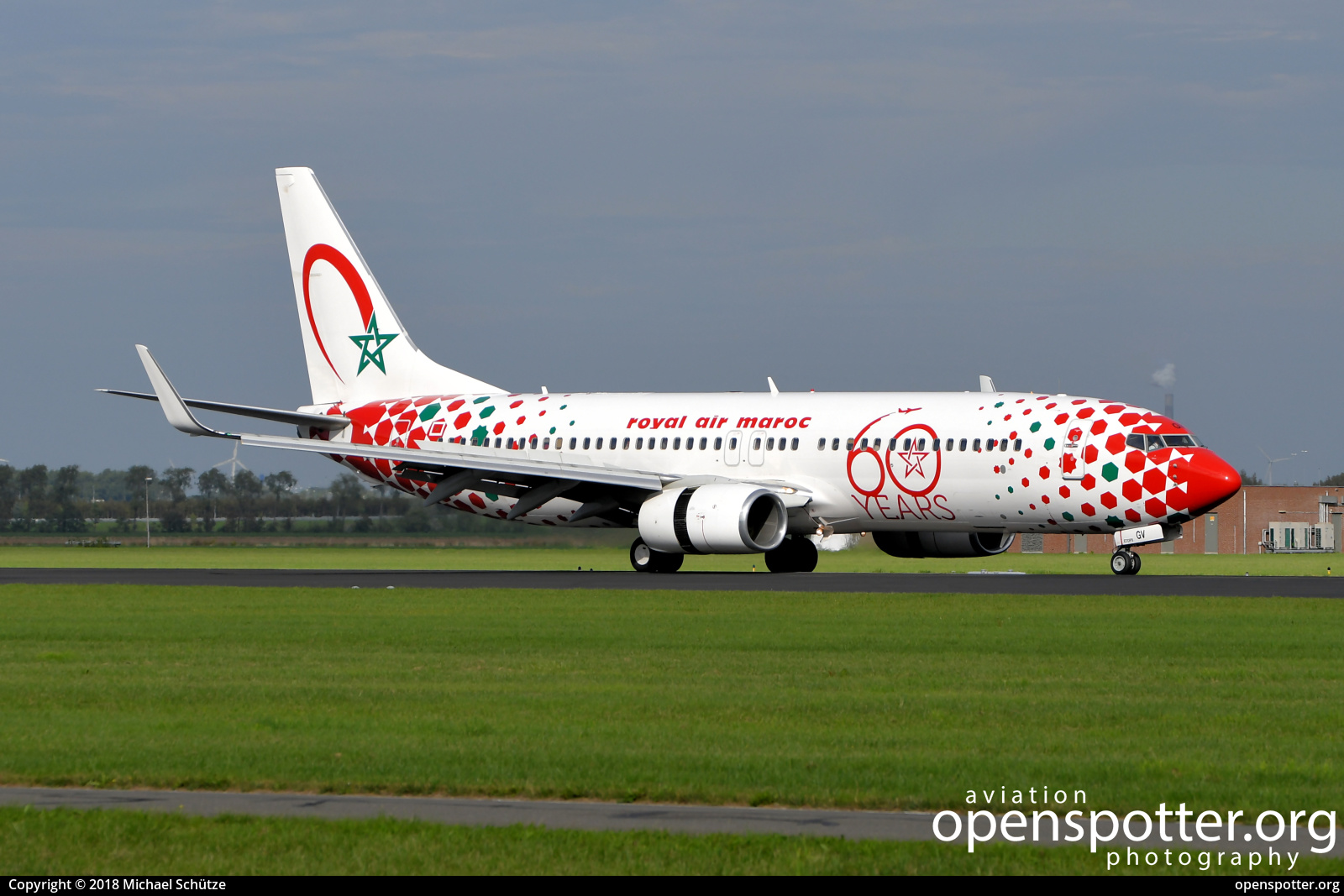 CN-RGV - Royal Air Maroc Boeing 737-85P(WL) at Schiphol Airport (AMS/EHAM) taken by Michael Schütze | openspotter.org | ID: 56567