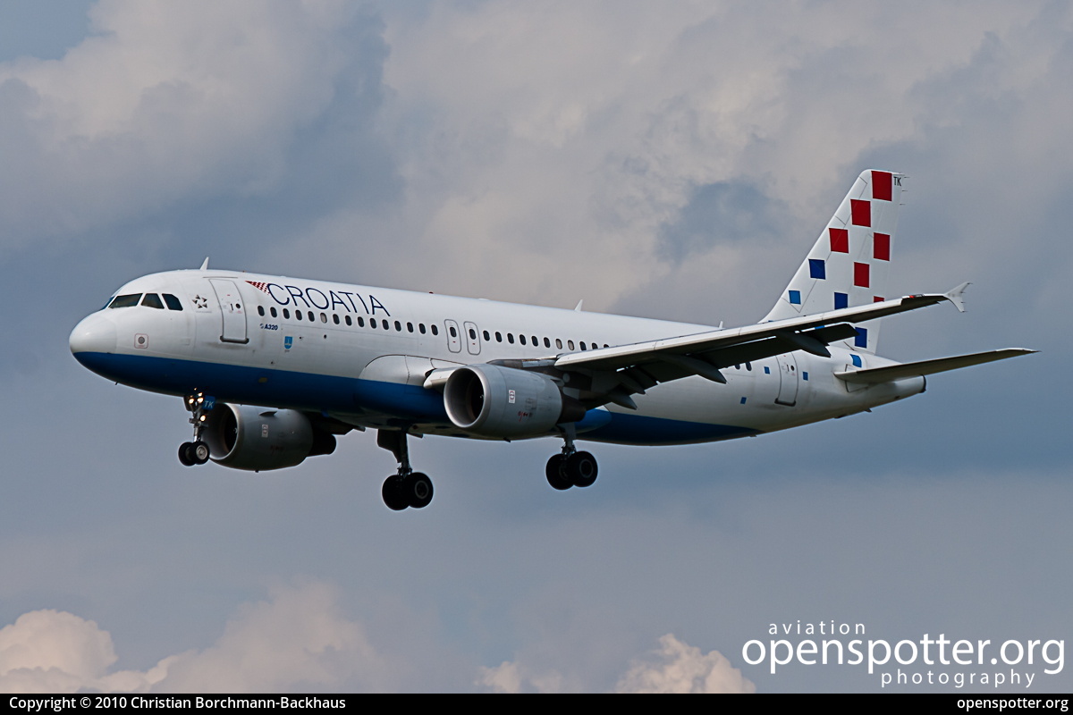 9A-CTK - Croatia Airlines Airbus A320-214 at Berlin-Schönefeld International Airport (SXF/EDDB) taken by Christian Borchmann-Backhaus | openspotter.org | ID: 27
