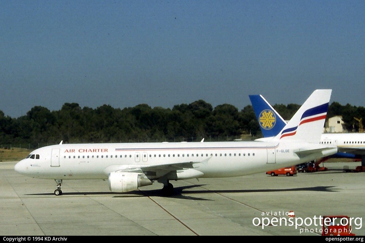 F-GLGE - Air Inter Airbus A320-212 at Palma de Mallorca Airport (Son Sant Joan Airport) (PMI/LEPA) taken by KD Archiv | openspotter.org | ID: 61097