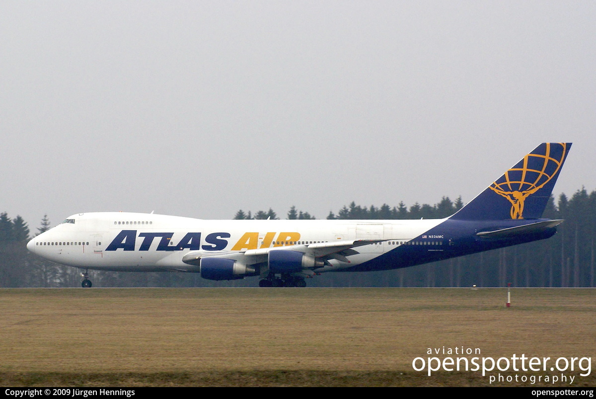 N526MC - Atlas Air Boeing 747-2D7B(SF) at Frankfurt-Hahn Airport (HHN/EDFH) taken by Jürgen Hennings | openspotter.org | ID: 35512
