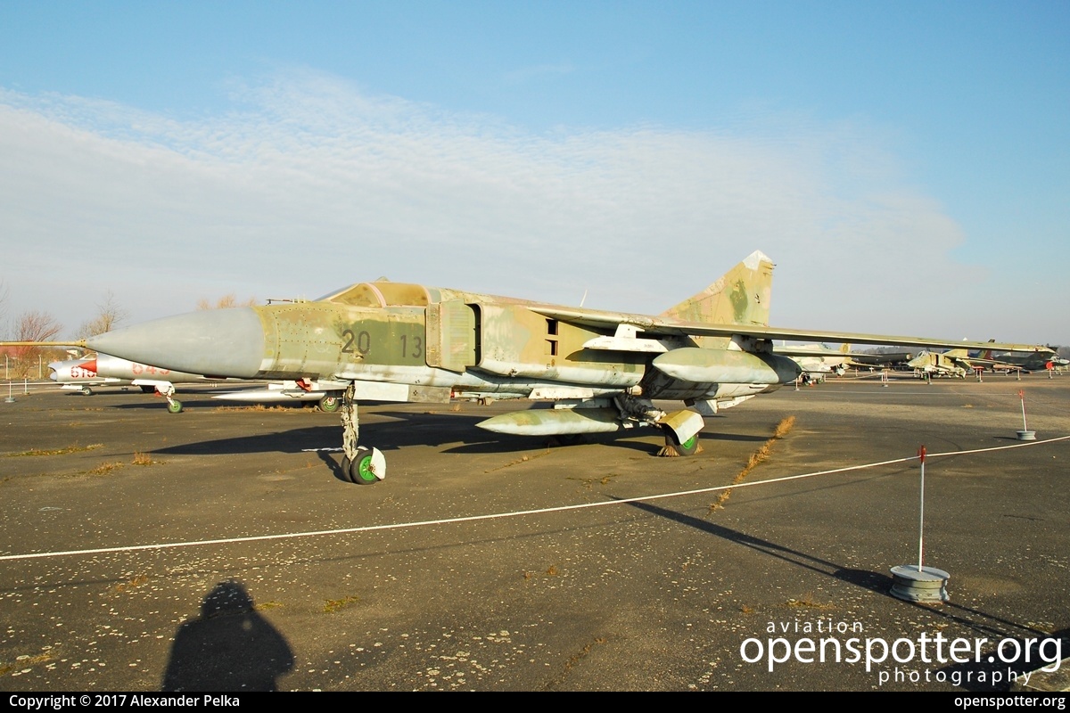 20+13 - Luftwaffe (German Air Force) Mikoyan-Gurevich MiG-23ML Flogger at RAF Gatow (GWW/EDBG) taken by Alexander Pelka | openspotter.org | ID: 40754