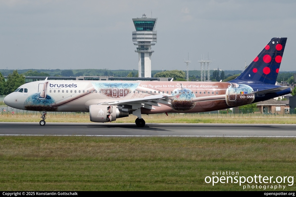 OO-SNM - Brussels Airlines Airbus A320-214 at Brussels Airport (Zaventem Airport) (BRU/EBBR) taken by Konstantin Gottschalk | openspotter.org | ID: 89976