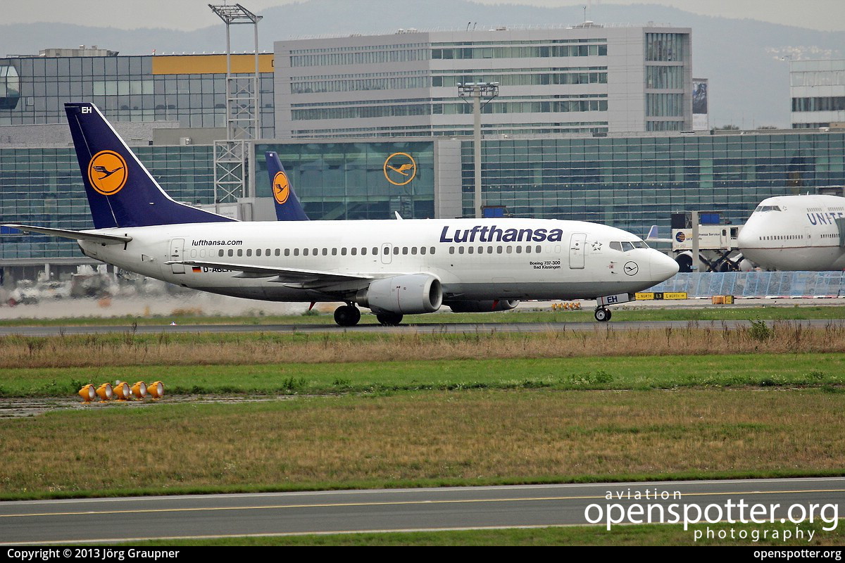 D-ABEH - Lufthansa Boeing 737-330 at Frankfurt International Airport (FRA/EDDF) taken by Jörg Graupner | openspotter.org | ID: 9827