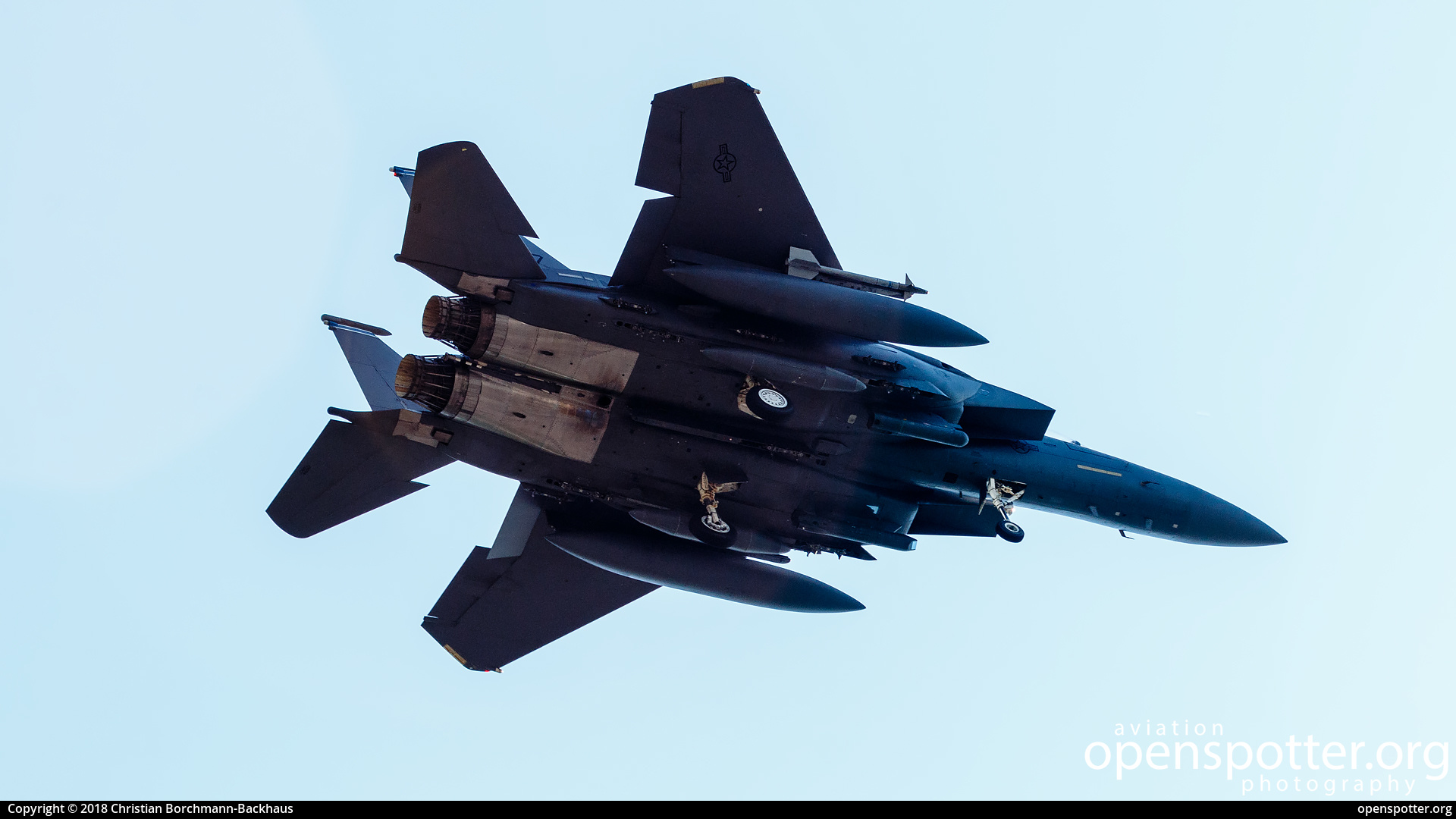 91-0327 - US Airforce (USAF) McDonnell Douglas F-15E Strike Eagle at Berlin-Schönefeld International Airport (SXF/EDDB) taken by Christian Borchmann-Backhaus | openspotter.org | ID: 53122