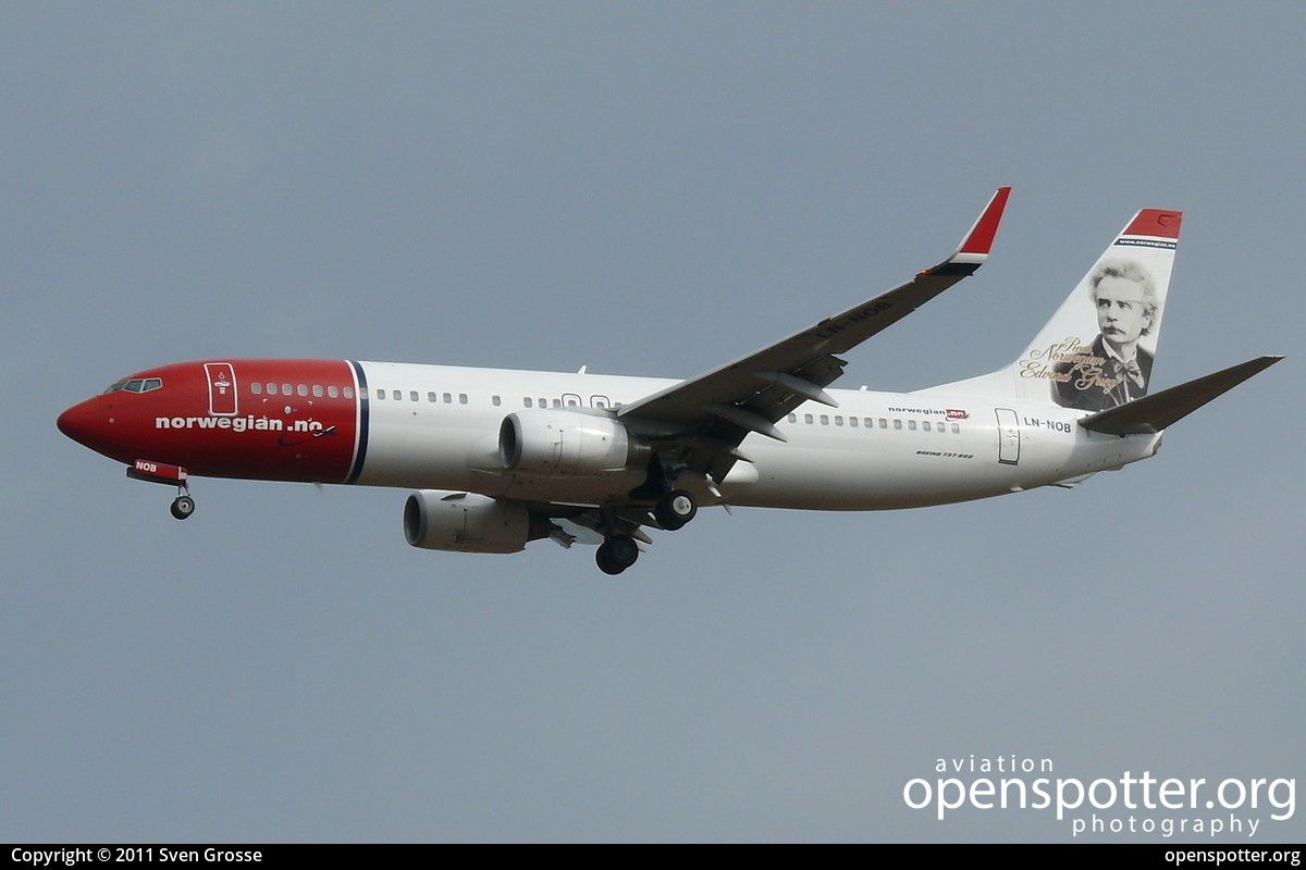 LN-NOB - Norwegian Air Shuttle Boeing 737-8FZ(WL) at Berlin-Schönefeld International Airport (SXF/EDDB) taken by Sven Grosse | openspotter.org | ID: 1904