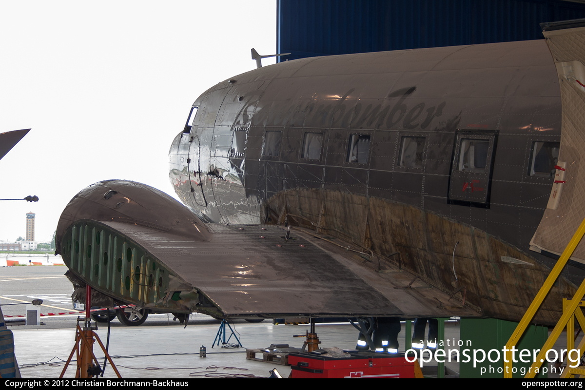 D-CXXX - Air Service Berlin GmbH Douglas DC-3C (C-47B-30-DK) at Berlin-Schönefeld International Airport (SXF/EDDB) taken by Christian Borchmann-Backhaus | openspotter.org | ID: 2974