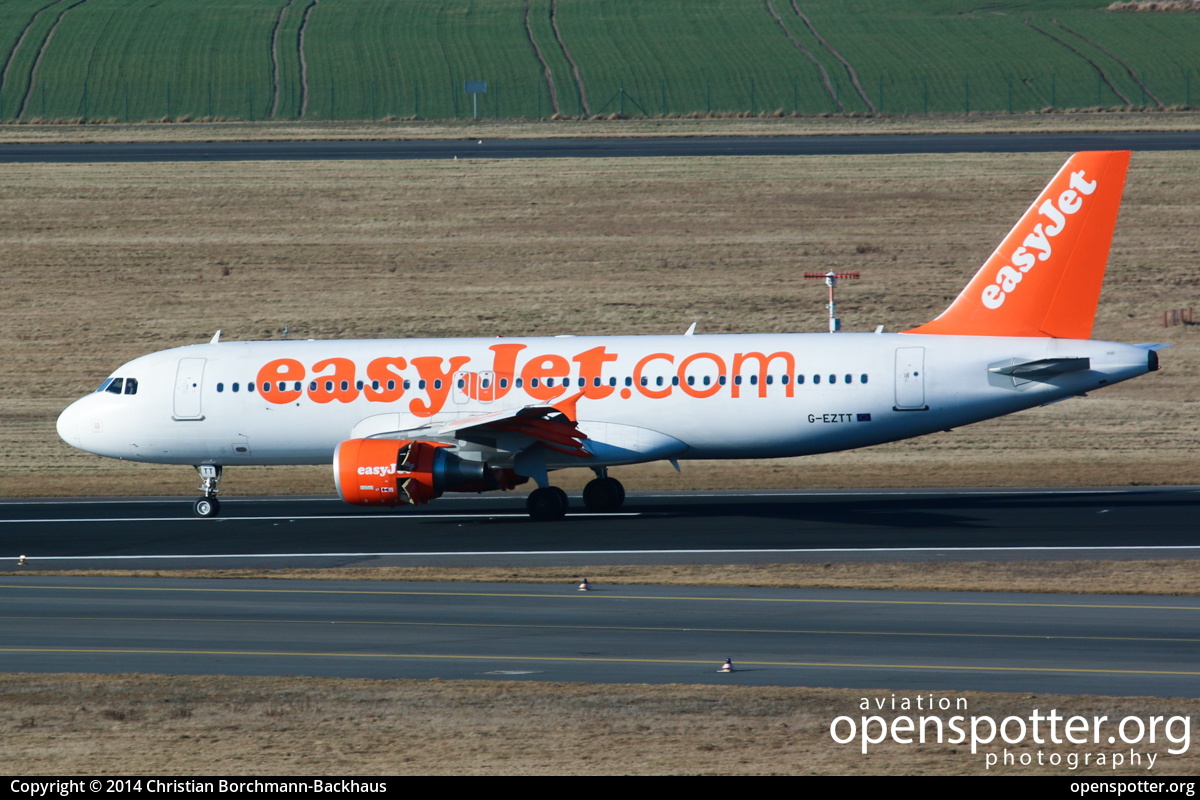 G-EZTT - easyJet Airbus A320-214 at Berlin-Schönefeld International Airport (SXF/EDDB) taken by Christian Borchmann-Backhaus | openspotter.org | ID: 13471