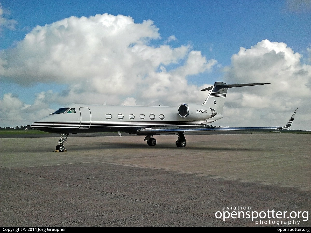 N757MC - Private / Untitled Gulfstream GIV-SP at Braunschweig-Wolfsburg Regional Airport (BWE/EDVE) taken by Jörg Graupner | openspotter.org | ID: 50079