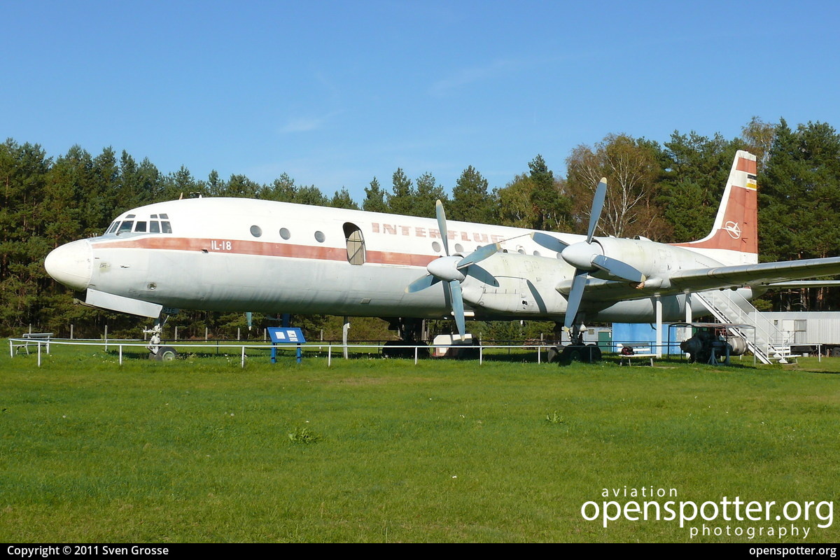 DDR-STE - Interflug Ilyushin Il-18W at off airport taken by Sven Grosse | openspotter.org | ID: 3308