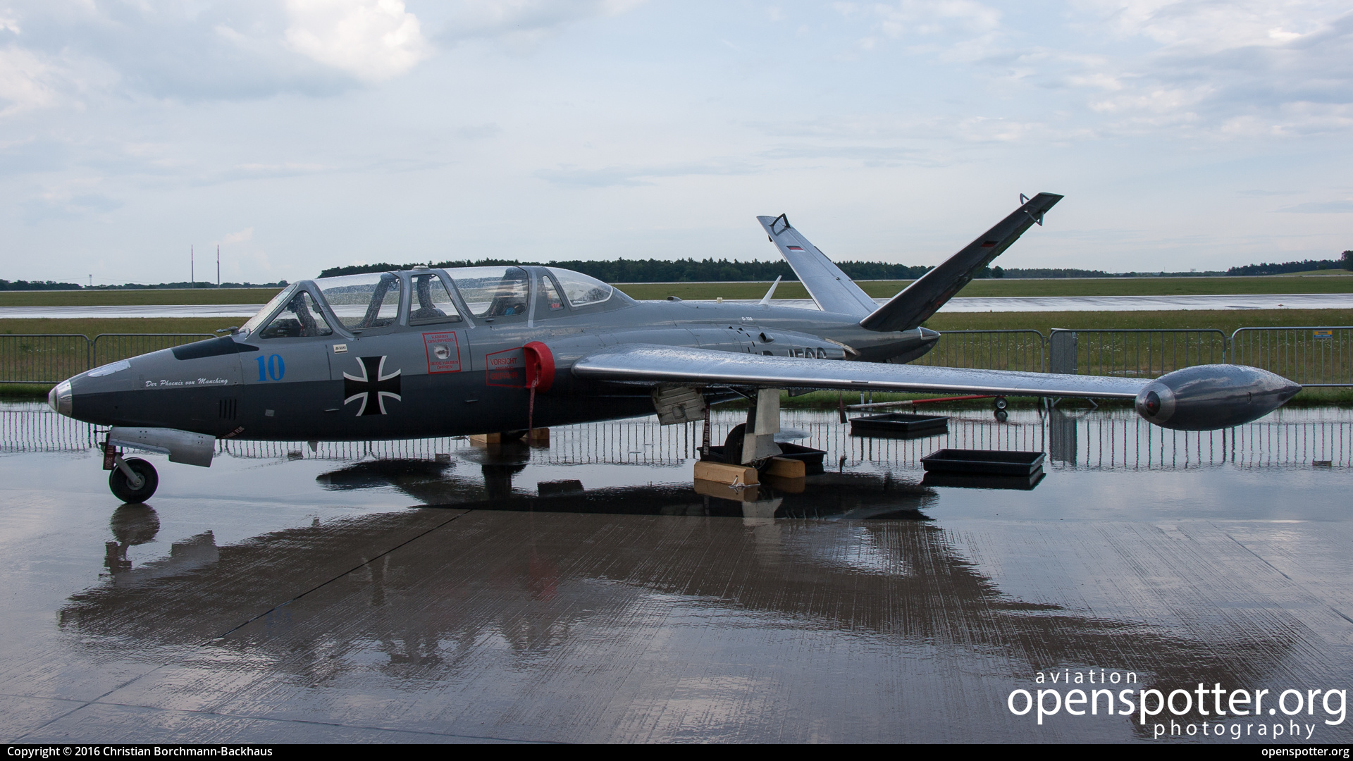 D-IFCC - Private / Untitled Fouga CM-170R Magister at Berlin-Schönefeld International Airport (SXF/EDDB) taken by Christian Borchmann-Backhaus | openspotter.org | ID: 45126