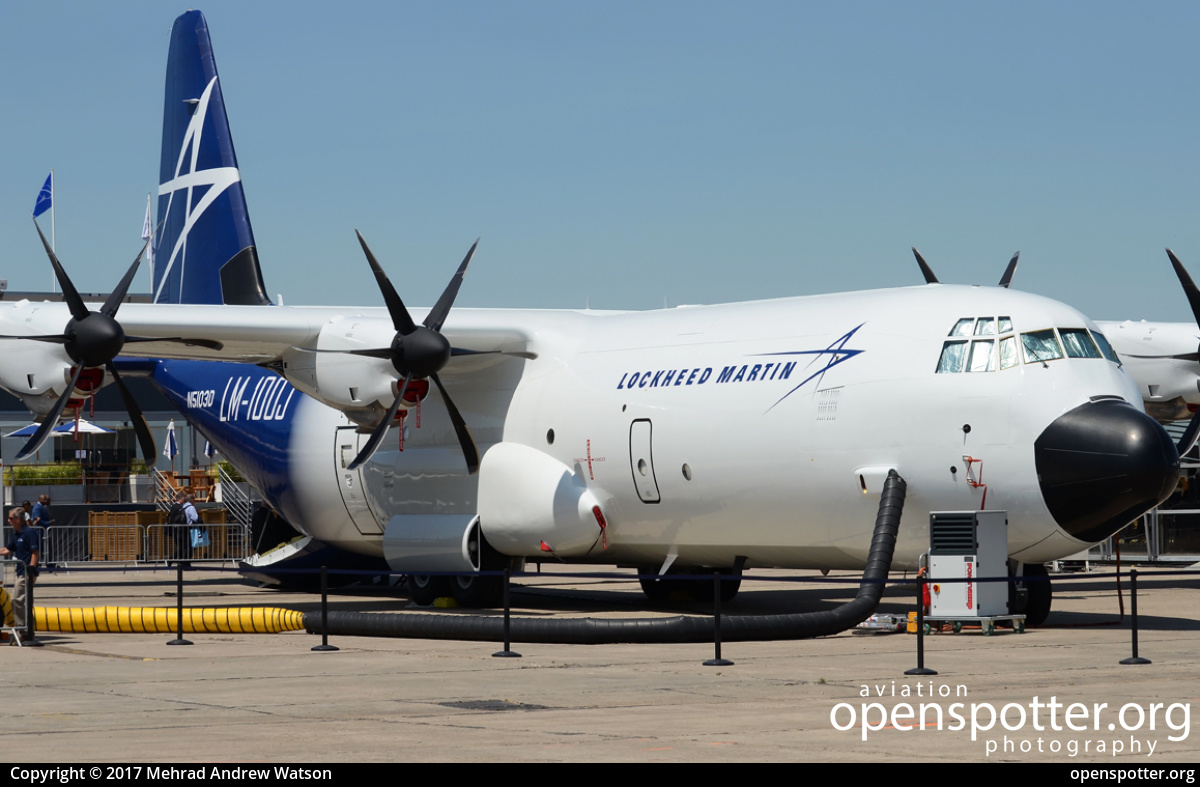 N5103D - Lockheed Martin Lockheed Martin LM-100J Super Hercules at Paris - Le Bourget Airport (LBG/LFPB) taken by Mehrad Andrew Watson | openspotter.org | ID: 43873