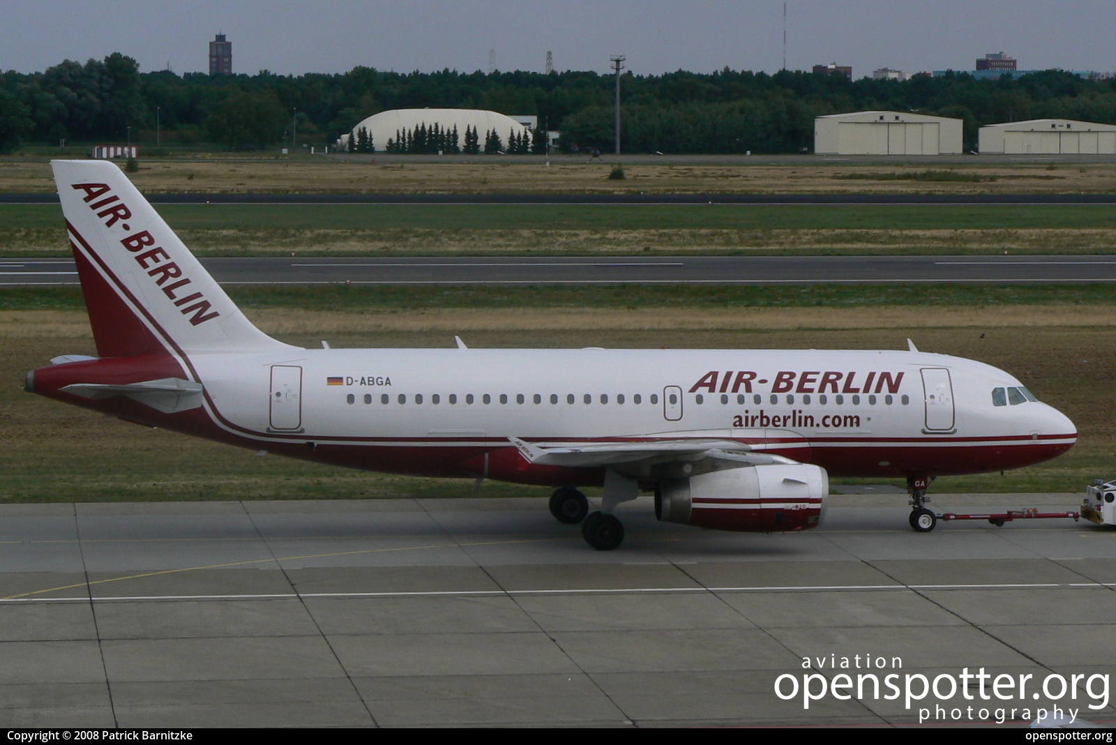 D-ABGA - Air Berlin Airbus A319-132 at Berlin-Tegel Airport (TXL/EDDT) taken by Patrick Barnitzke | openspotter.org | ID: 49340