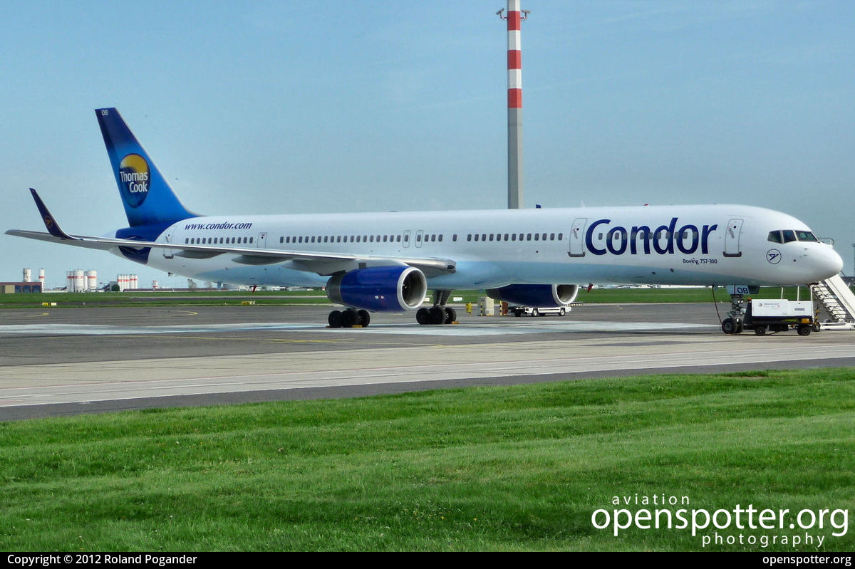 D-ABOB - Condor Boeing 757-330(WL) at Berlin-Schönefeld International Airport (SXF/EDDB) taken by Roland Pogander | openspotter.org | ID: 2832