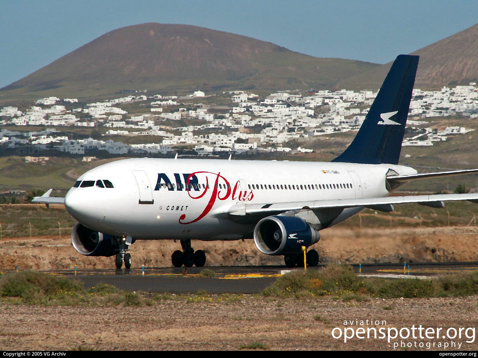 EC-GMU - Air Plus Comet Airbus A310-324 at Lanzarote Airport (ACE/GCRR) taken by VG Archiv | openspotter.org | ID: 72820