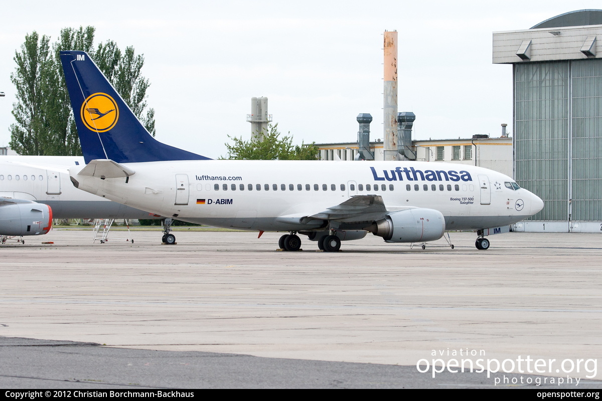 D-ABIM - Lufthansa Boeing 737-530 at Berlin-Schönefeld International Airport (SXF/EDDB) taken by Christian Borchmann-Backhaus | openspotter.org | ID: 2958