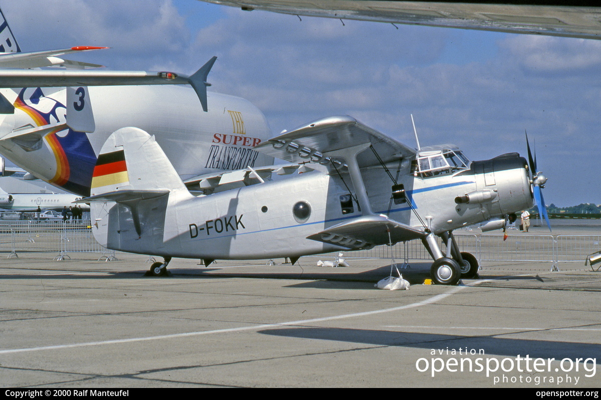 D-FOKK - Private / Untitled Antonov An-2T at Berlin-Schönefeld International Airport (SXF/EDDB) taken by Ralf Manteufel | openspotter.org | ID: 2329
