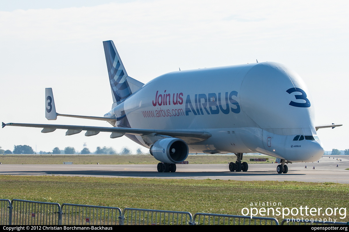 F-GSTC - Airbus Transport International Airbus A300-608ST Beluga (F) at Berlin-Schönefeld International Airport (SXF/EDDB) taken by Christian Borchmann-Backhaus | openspotter.org | ID: 4256