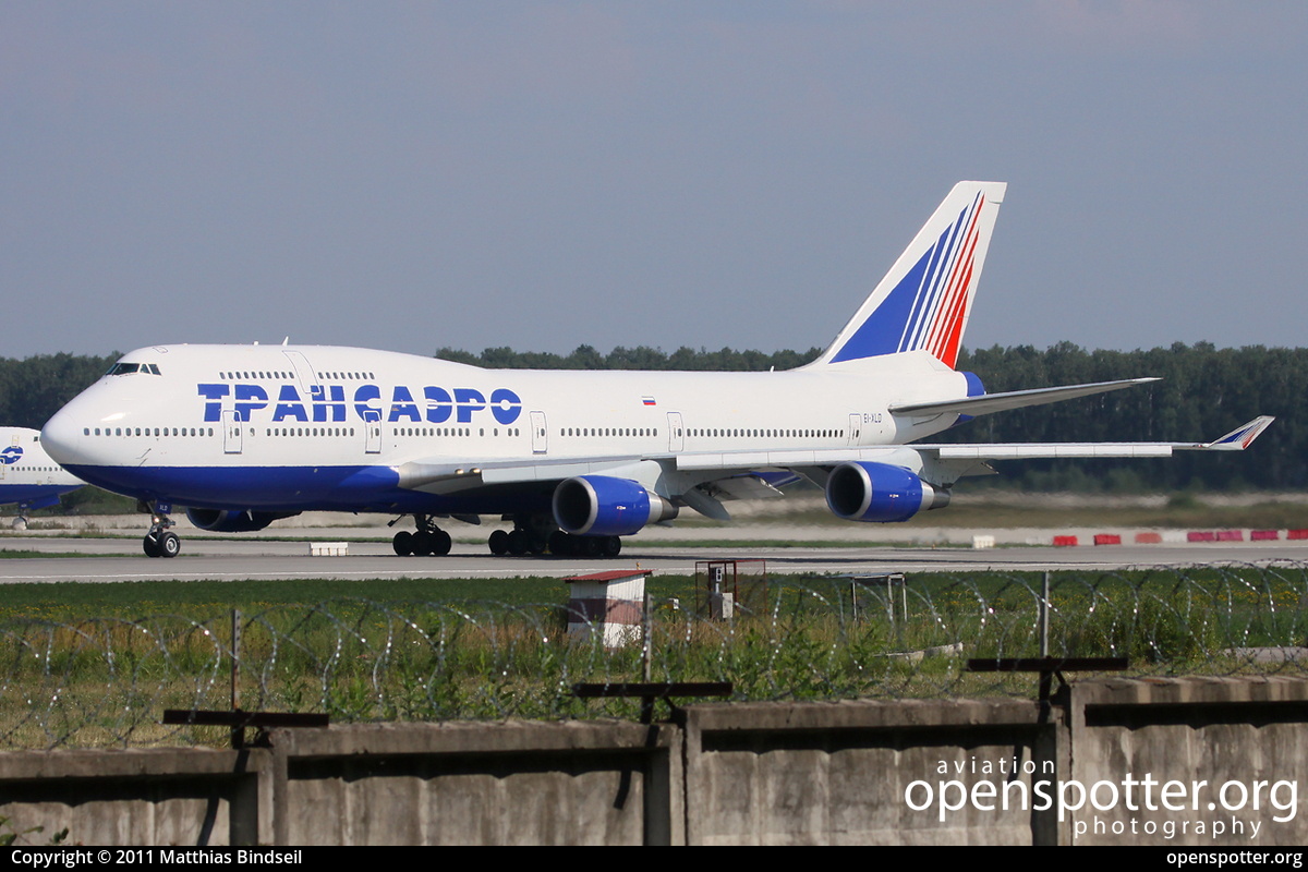 EI-XLD - Transaero Airlines Boeing 747-446 at Domodedovo International Airport (DME/UUDD) taken by Matthias Bindseil | openspotter.org | ID: 2574