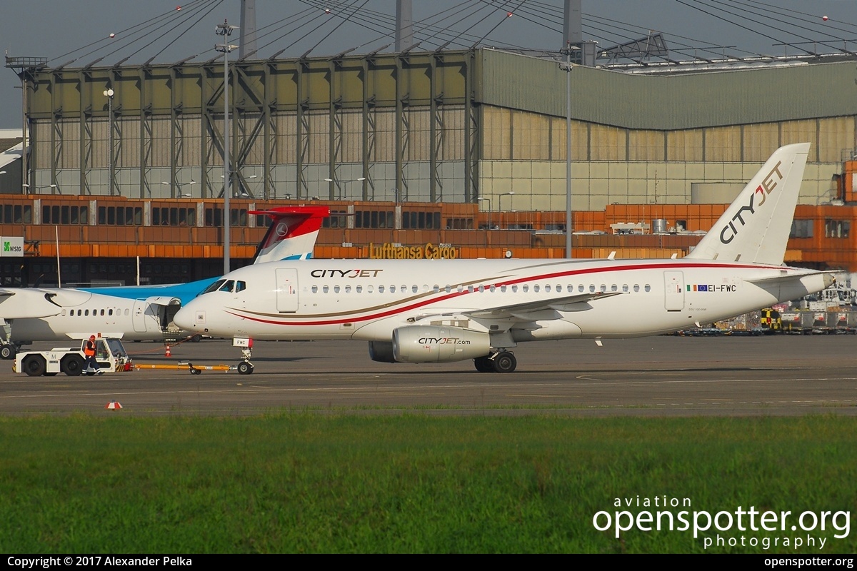 EI-FWC - CityJet Sukhoi Superjet 100-95B at Berlin-Tegel Airport (TXL/EDDT) taken by Alexander Pelka | openspotter.org | ID: 41654