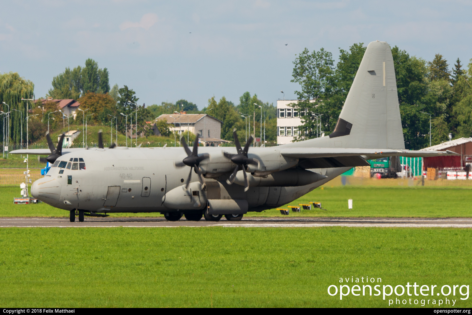 MM62177 - Italy Air Force (Aeronautica Militare) C30J | LOCKHEED MARTIN Hercules (AE-2100 engines) at Radom-Sadków Airport (RDO/EPRA) taken by Felix Matthaei | openspotter.org | ID: 58807