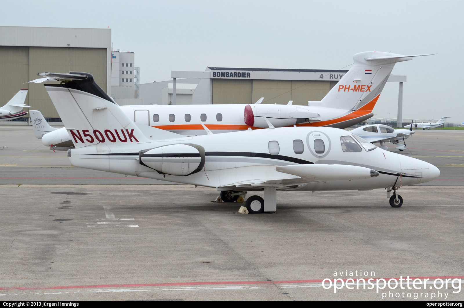 N500UK - Private / Untitled Eclipse 500 at Schiphol Airport (AMS/EHAM) taken by Jürgen Hennings | openspotter.org | ID: 45794