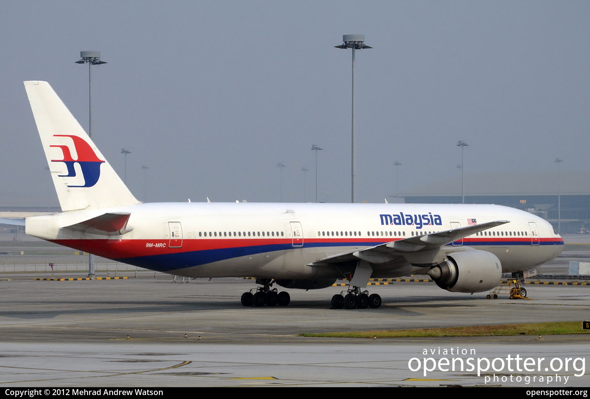 9M-MRC - Malaysia Airlines Boeing 777-2H6(ER) at Kuala Lumpur International Airport (KUL/WMKK) taken by Mehrad Andrew Watson | openspotter.org | ID: 4711