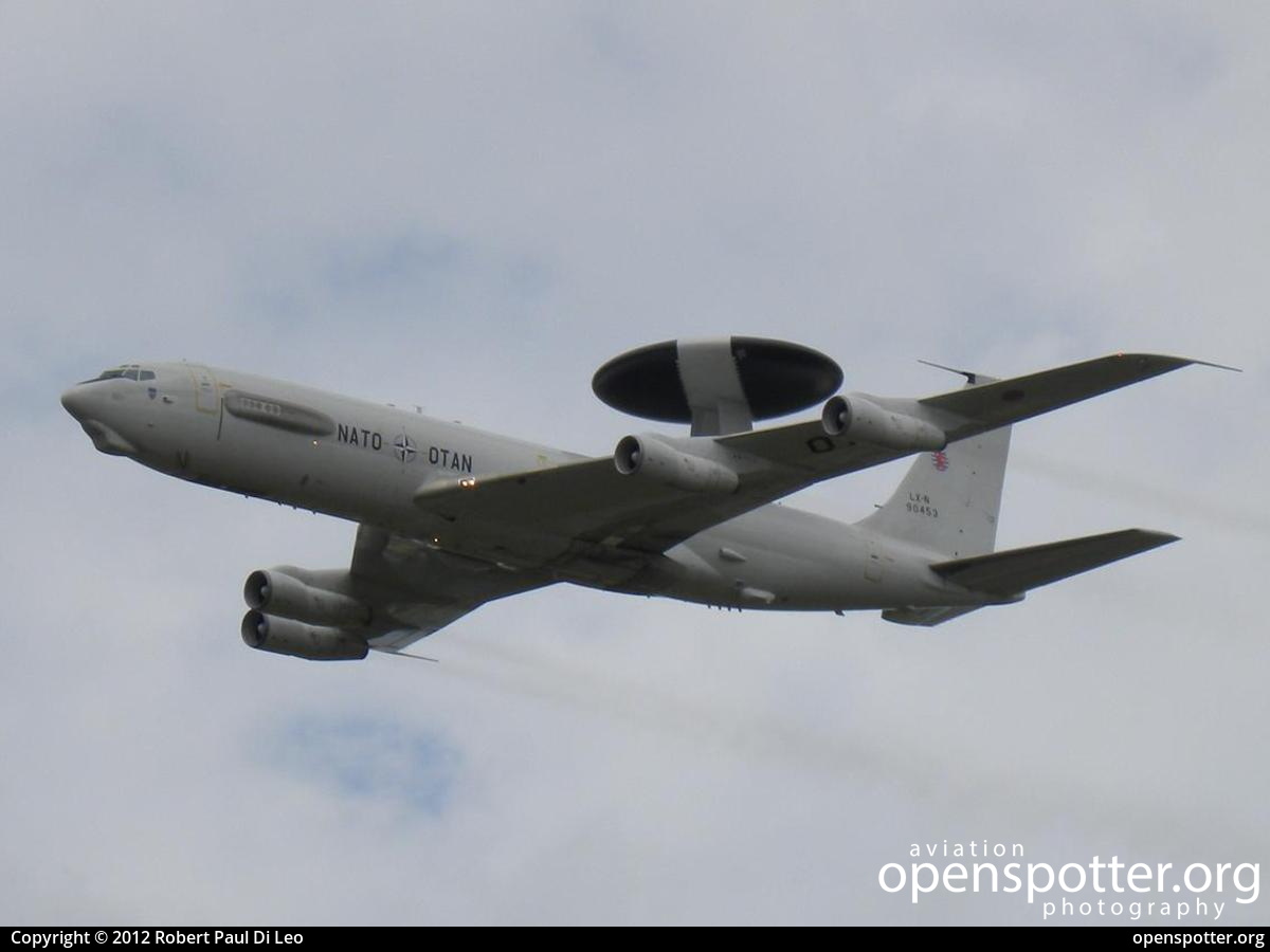 LX-N90453 - NATO / OTAN	 Boeing E-3A Sentry (707-320B) at RAF Fairford (FFD/EGVA) taken by Robert Paul Di Leo | openspotter.org | ID: 3366