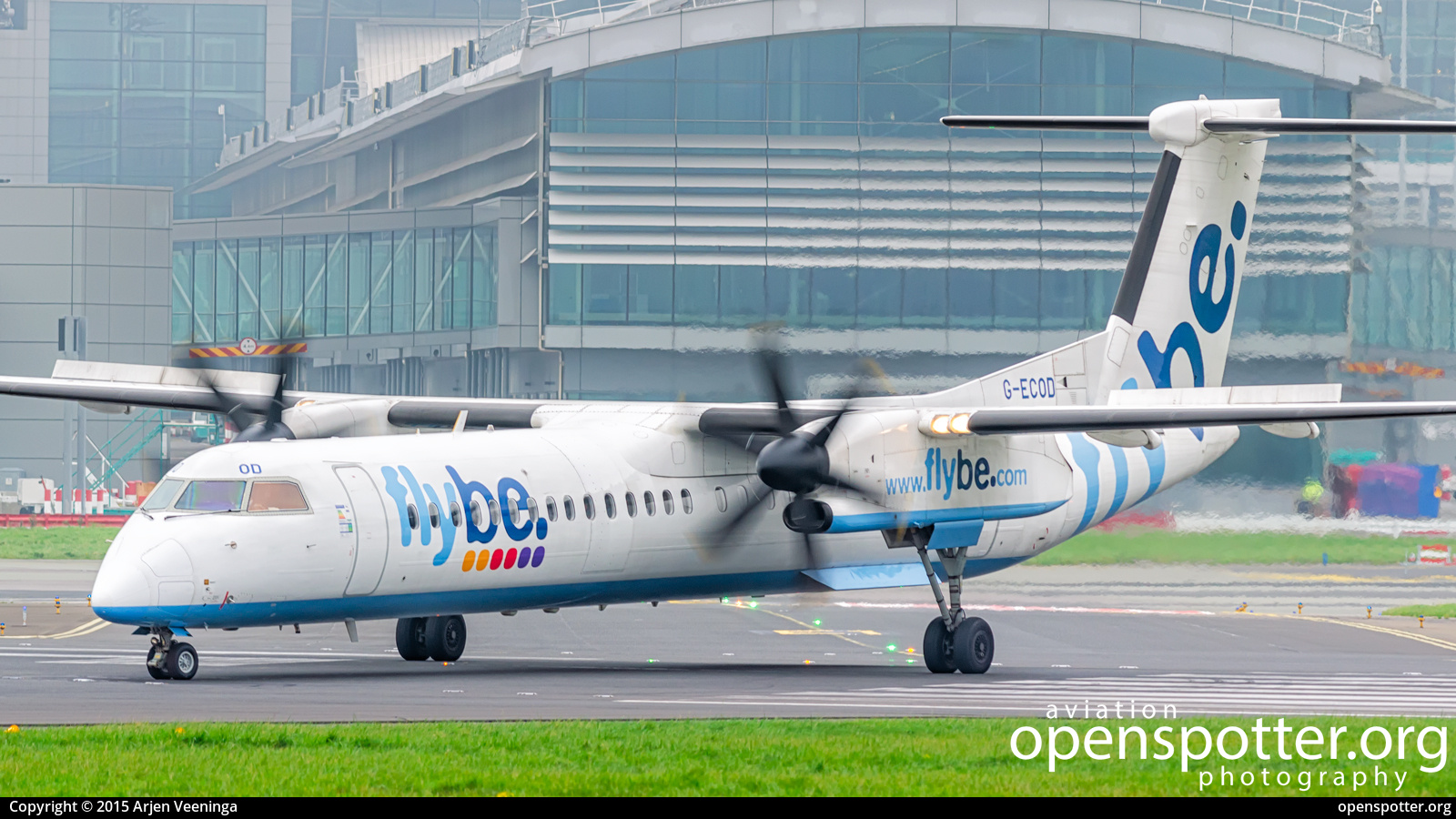 G-ECOD - Flybe De Havilland Canada DHC-8-402Q Dash 8 at Dublin Airport (DUB/EIDW) taken by Arjen Veeninga | openspotter.org | ID: 90212