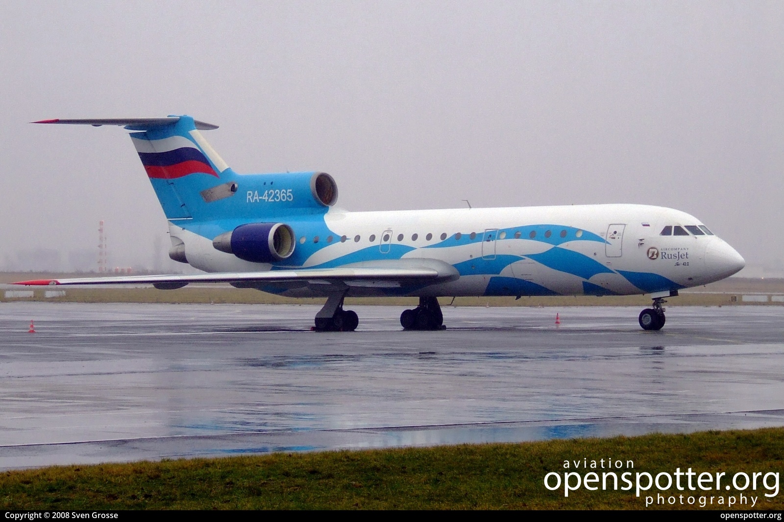 RA-42365 - Tulpar Air Yakovlev Yak-42D at Berlin-Schönefeld International Airport (SXF/EDDB) taken by Sven Grosse | openspotter.org | ID: 40318