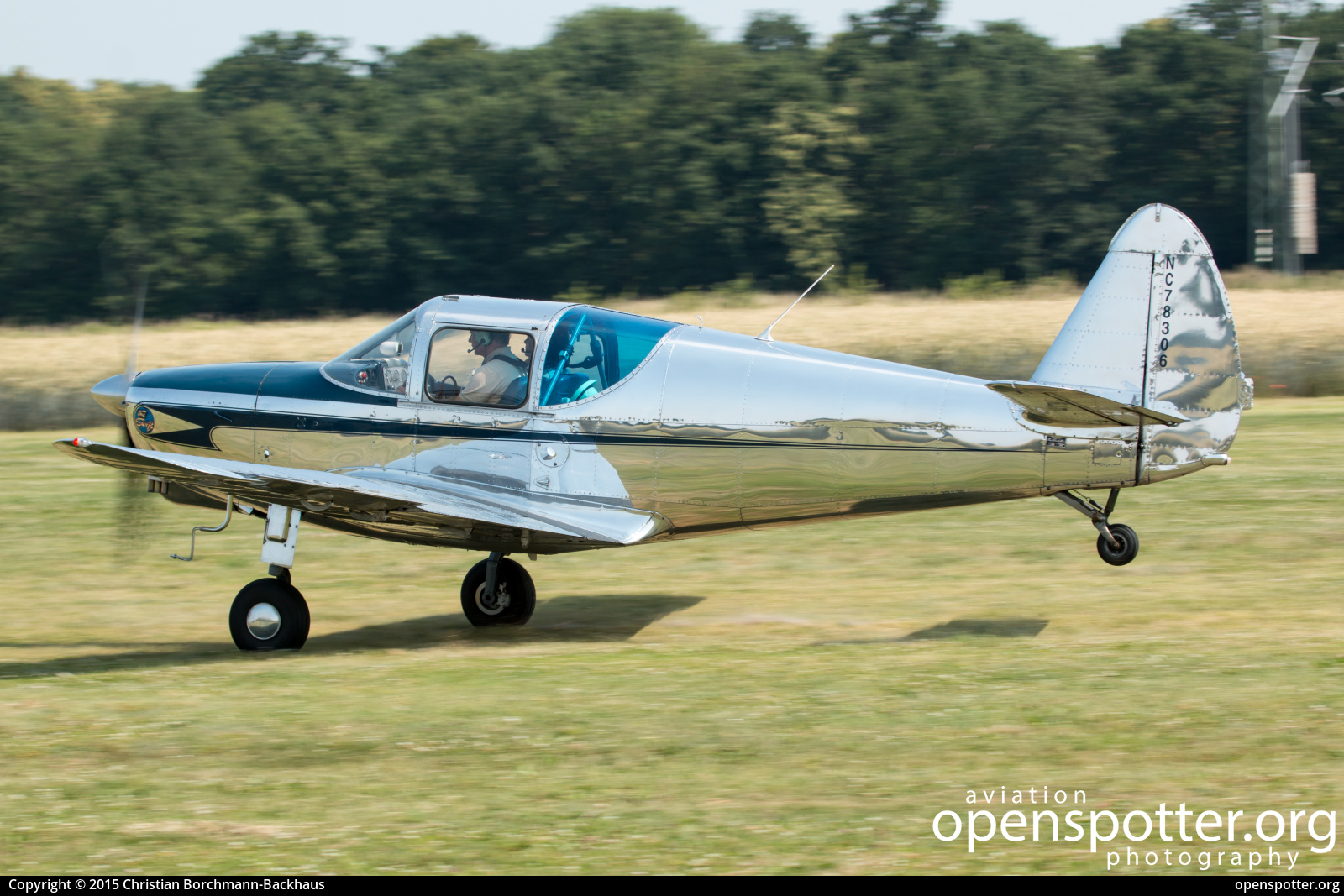 NC78306 - Private / Untitled Globe GC-1B Swift at Flugplatz Bienenfarm (EDOI) taken by Christian Borchmann-Backhaus | openspotter.org | ID: 75834