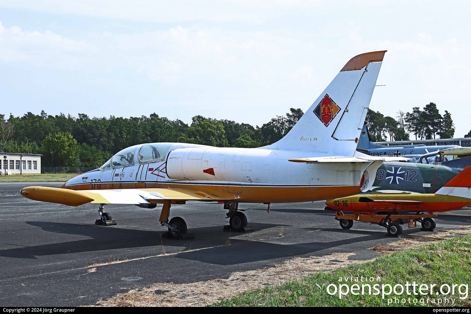 170 - Luftstreitkräfte der DDR (East German Air Force) Aero L-39 Albatros at RAF Gatow (GWW/EDBG) taken by Jörg Graupner | openspotter.org | ID: 90474