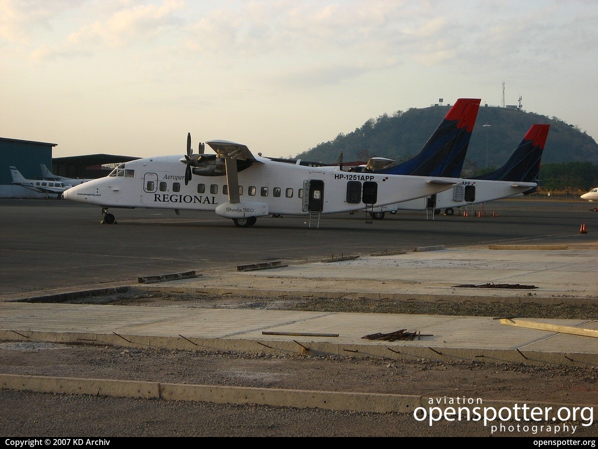 HP-1251APP - Aerolíneas Pacífico Atlántico, S.A. (Apair) Shorts SD.360-100 at off airport (Panama) (YYY/YYYY) taken by KD Archiv | openspotter.org | ID: 65804
