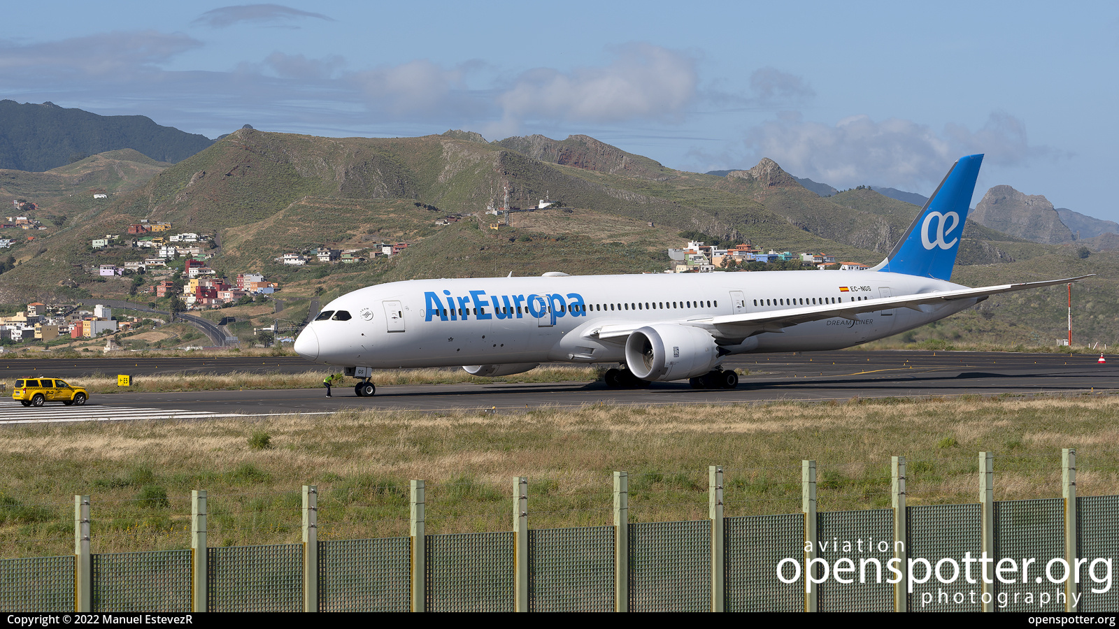 EC-NGS - Air Europa Boeing 787-9 Dreamliner at Tenerife North Airport (Los Rodeos Airport) (TFN/GCXO) taken by Manuel EstevezR | openspotter.org | ID: 78837