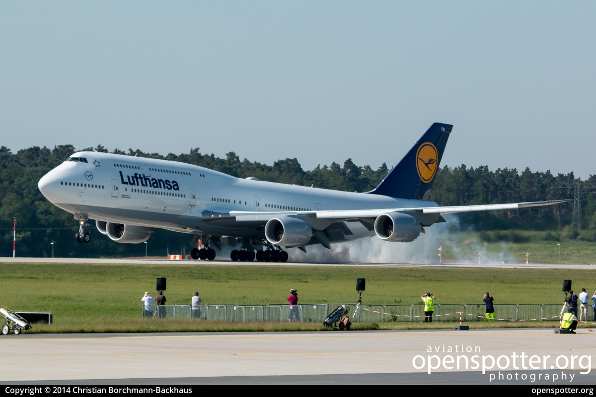 D-ABYN - Lufthansa Boeing 747-830 at Berlin-Schönefeld International Airport (SXF/EDDB) taken by Christian Borchmann-Backhaus | openspotter.org | ID: 16172