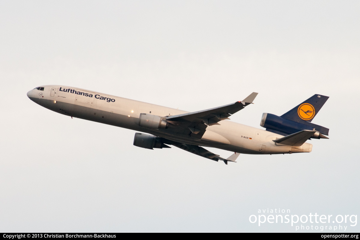 D-ALCE - Lufthansa Cargo McDonnell Douglas MD-11F at Berlin-Schönefeld International Airport (SXF/EDDB) taken by Christian Borchmann-Backhaus | openspotter.org | ID: 8674