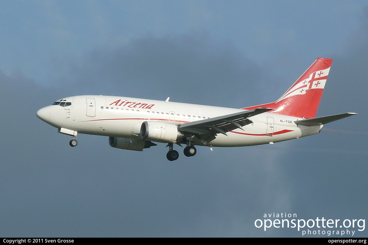 4L-TGR - Georgian Airways Boeing 737-59D at Schiphol Airport (AMS/EHAM) taken by Sven Grosse | openspotter.org | ID: 1838
