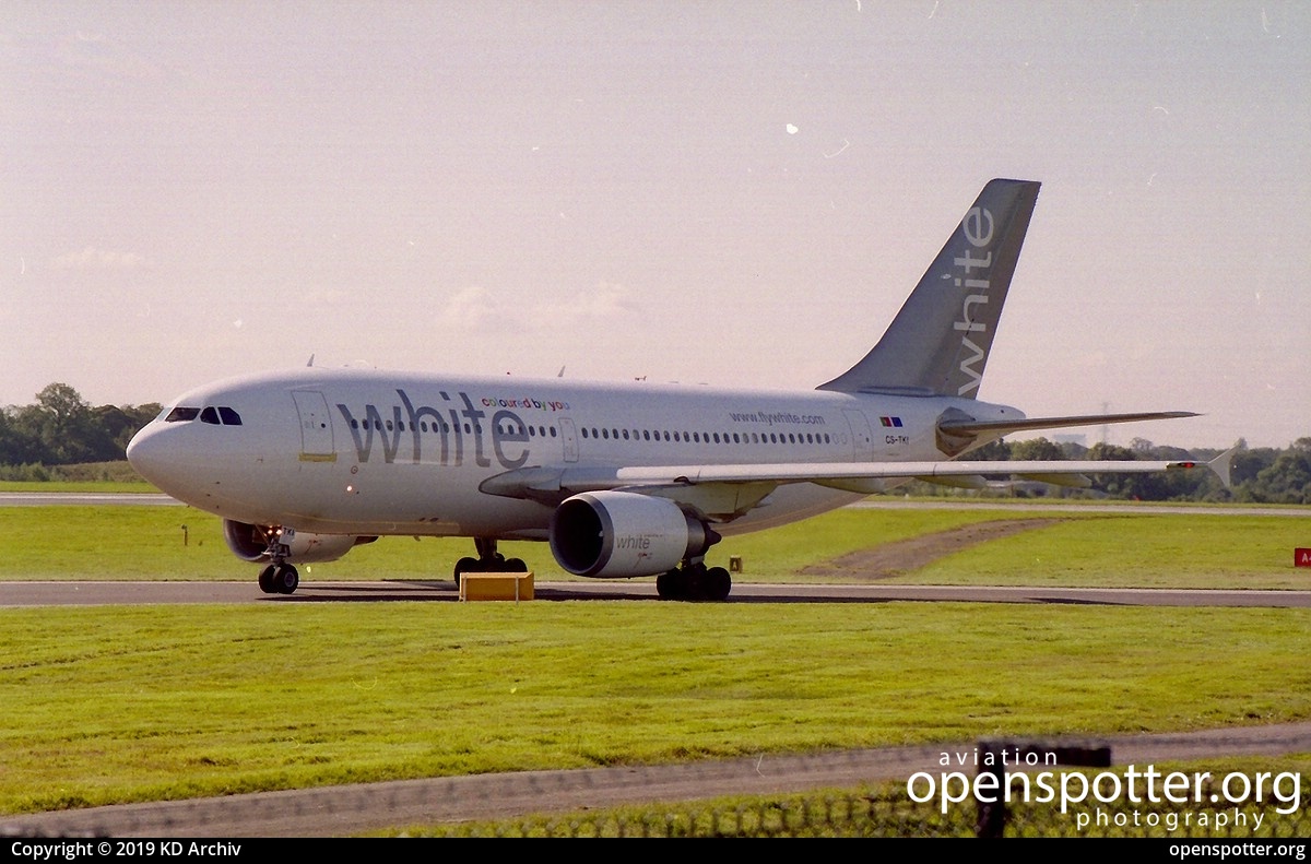 CS-TKI - White Airbus A310-304 at Manchester Airport (MAN/EGCC) taken by KD Archiv | openspotter.org | ID: 61167