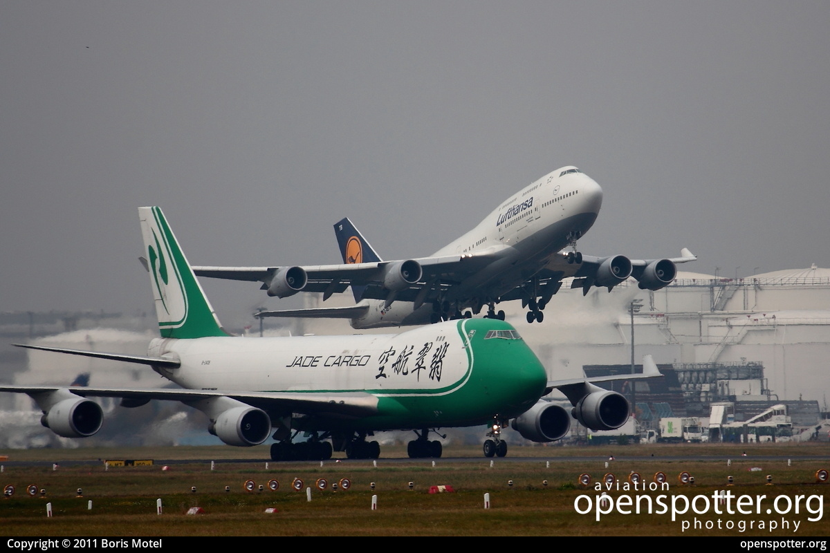 B-2439 - Jade Cargo International Boeing 747-4EVF(ER) at Frankfurt International Airport (FRA/EDDF) taken by Boris Motel | openspotter.org | ID: 1974