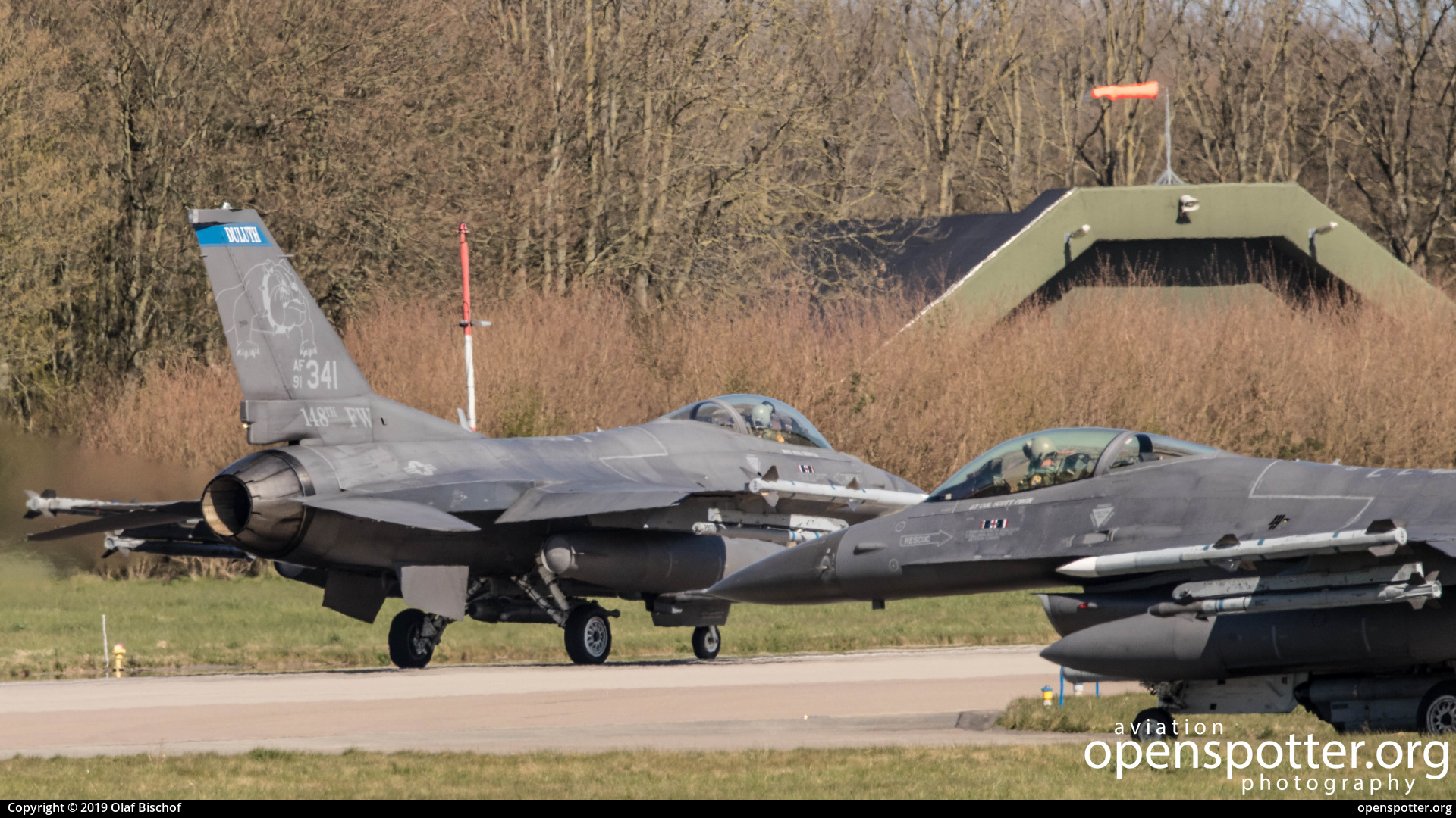 91-0341 - US Airforce (USAF) General Dynamics F-16CJ Fighting Falcon at Leeuwarden Airport (LWR/EHLW) taken by Olaf Bischof | openspotter.org | ID: 66369
