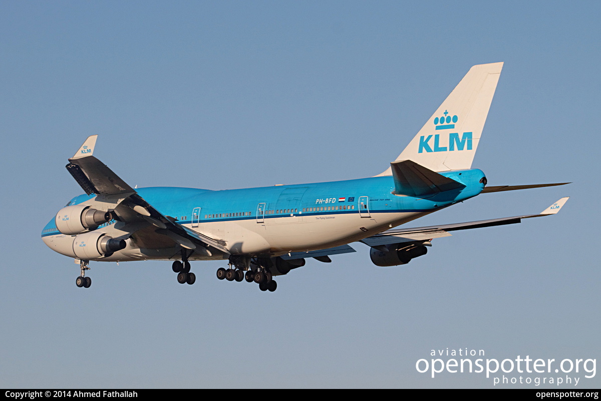 PH-BFD - KLM Royal Dutch Airlines Boeing 747-406(M) at Toronto Pearson International Airport (YYZ/CYYZ) taken by Ahmed Fathallah | openspotter.org | ID: 16788