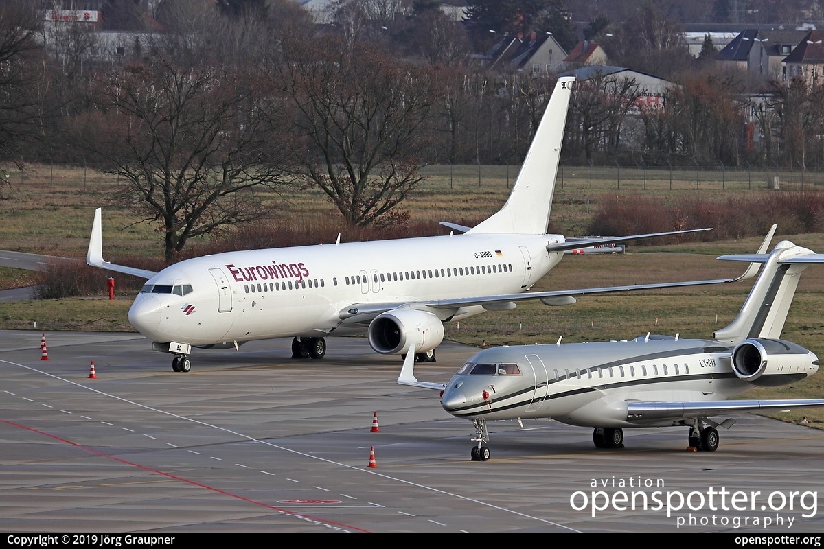 D-ABBD - Eurowings Boeing 737-86J(WL) at Hanover-Langenhagen Airport (HAJ/EDDV) taken by Jörg Graupner | openspotter.org | ID: 66694
