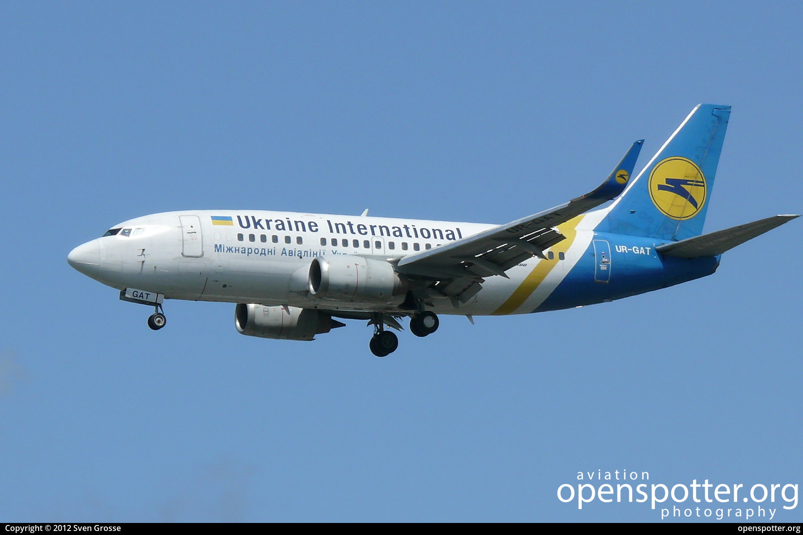UR-GAT - Ukraine International Airlines Boeing 737-528(WL) at Berlin-Tegel Airport (TXL/EDDT) taken by Sven Grosse | openspotter.org | ID: 48438