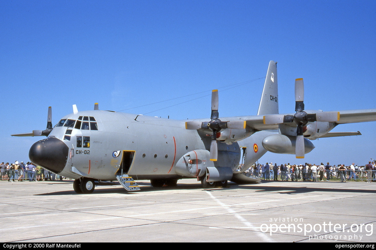 CH-02 - Belgian Air Force Lockheed C-130H  Hercules at Berlin-Schönefeld International Airport (SXF/EDDB) taken by Ralf Manteufel | openspotter.org | ID: 3985