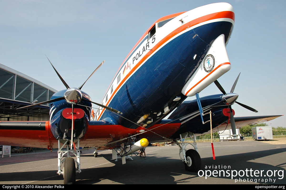 C-GAWI - Kenn Borek Air Basler Turbo-67 (Douglas DC-3TP) at Bremerhaven Airport (BRV/EDWB) taken by Alexander Pelka | openspotter.org | ID: 13581