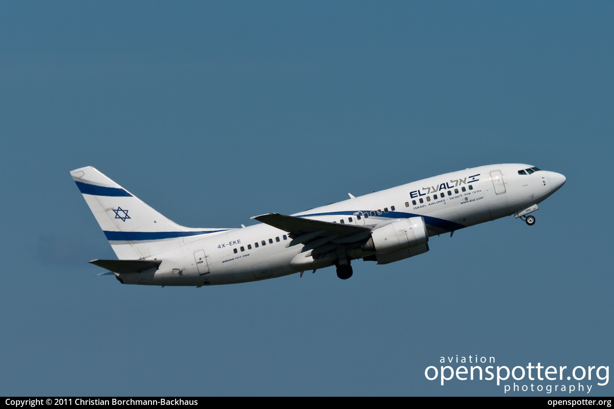 4X-EKE - El Al Israel Airlines Boeing 737-758 at Berlin-Schönefeld International Airport (SXF/EDDB) taken by Christian Borchmann-Backhaus | openspotter.org | ID: 1025