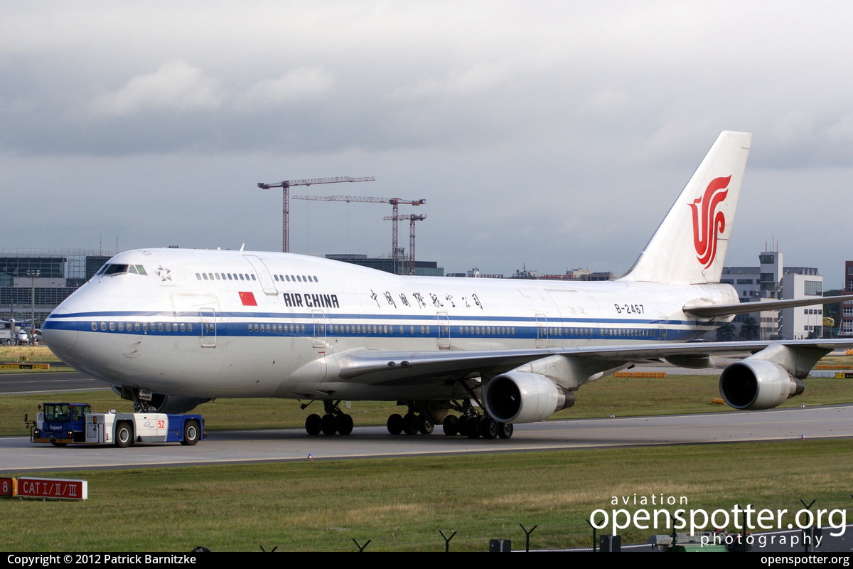 B-2467 - Air China Boeing 747-4J6(M) at Frankfurt International Airport (FRA/EDDF) taken by Patrick Barnitzke | openspotter.org | ID: 3577