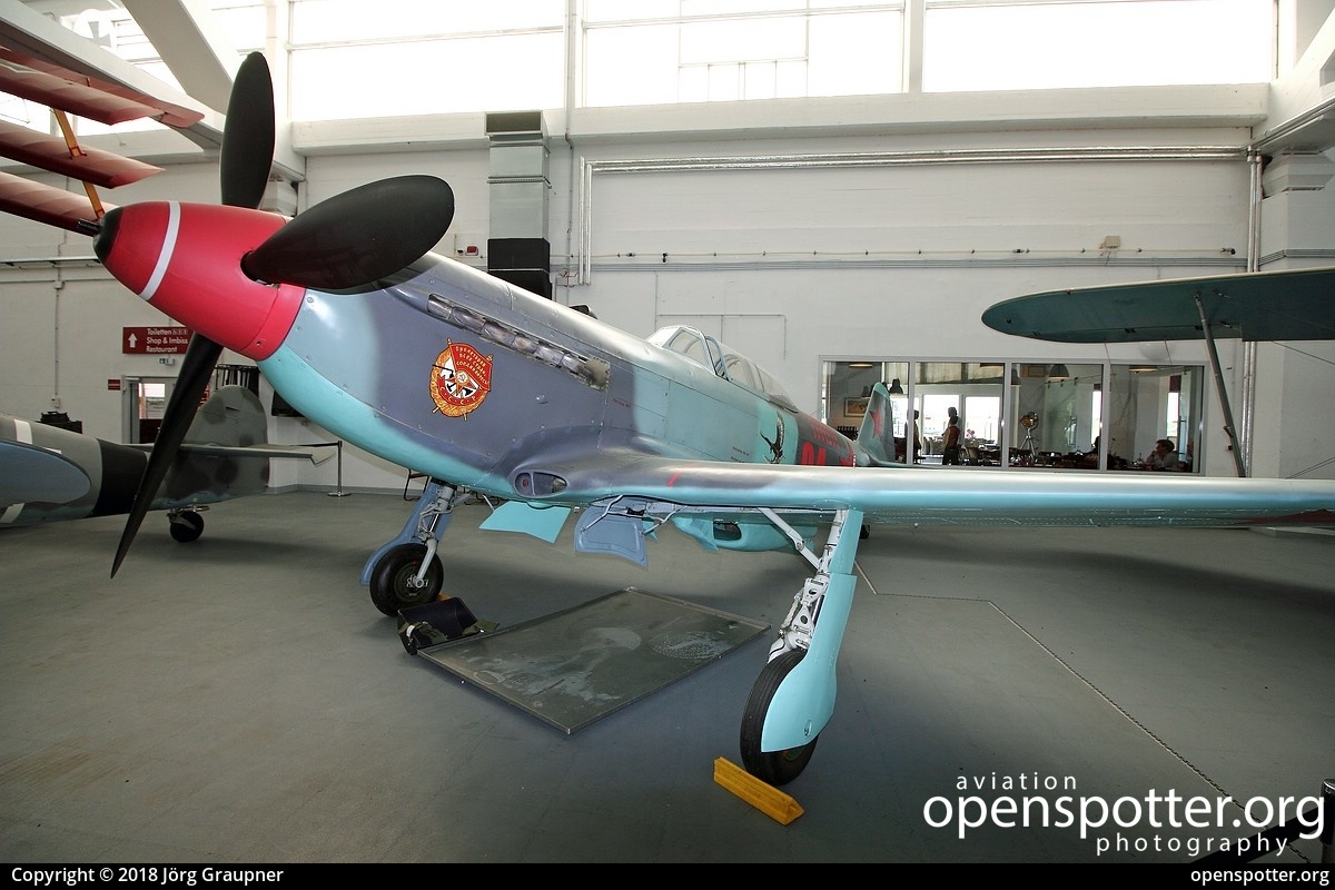 D-FAFA - Private / Untitled Yakovlev Yak-9 at Heringsdorf Airport (HDF/EDAH) taken by Jörg Graupner | openspotter.org | ID: 56119