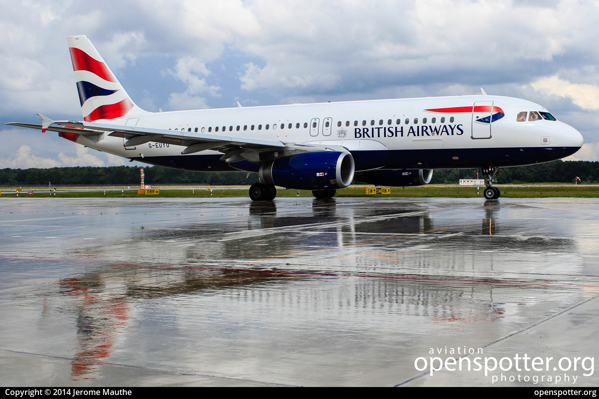 G-EUYU - British Airways Airbus A320-232 at Berlin-Tegel Airport (TXL/EDDT) taken by Jerome Mauthe | openspotter.org | ID: 38266